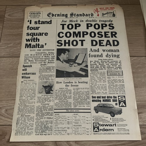 Evening standard newspaper - standard,