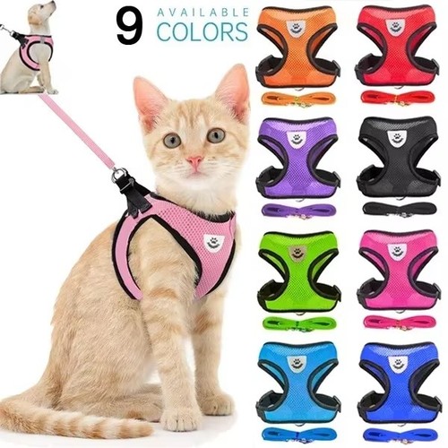Adjustable cat harness and - adjustable,