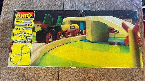 Boxed brio vintage wooden - boxed,