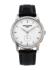 Patek Philippe Calatrava 7122/200G-001 White Gold 33mm White Dial Watch