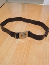 Scouts Brown Leather Belt  33