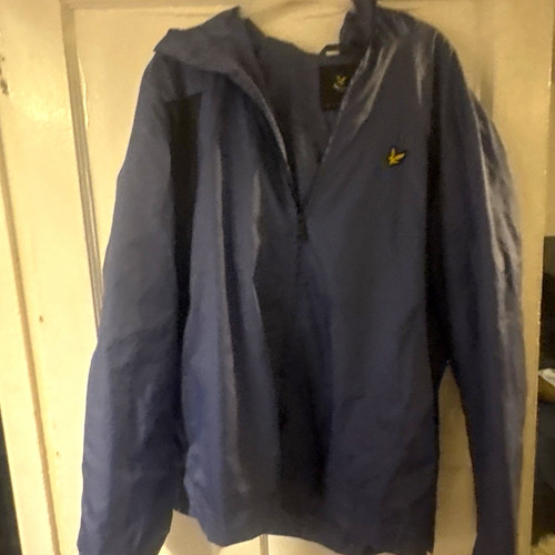 Lyle scott mens blue zip - lyle, &