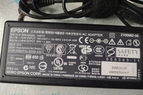 Genuine power adapter - genuine,