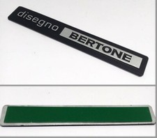 FERRARI DINO GT4 / LAMBORGHINI COUNTACH - Side logo emblem badge DISEGNO BERTONE