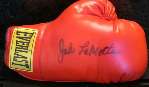 Jake lamotta autograph signed - lamotta,