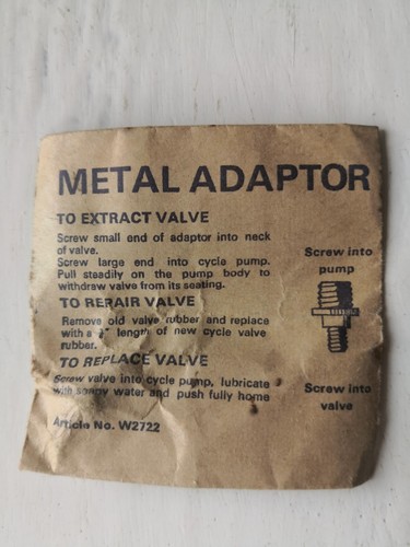 Vintage cycle pump metal - cycle,