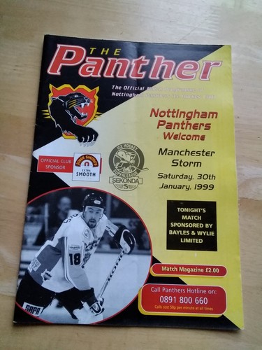 1998 nottingham panthers v - nottingham,