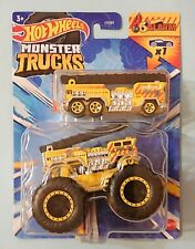 Hot Wheels 5 Alarm Monster Truck + Bonus 5 Alarm Fire Truck. New. 
