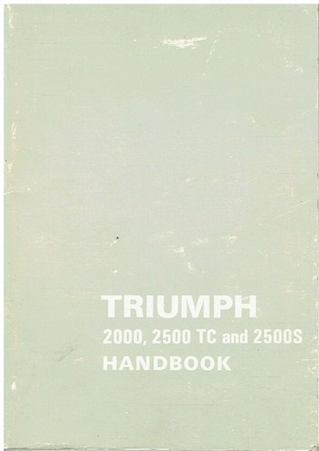 Triumph 2000 mk2 2500tc - mk2,