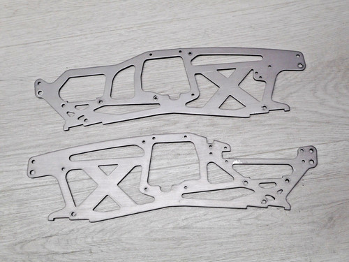 Hpi savage chassis plates - hpi,