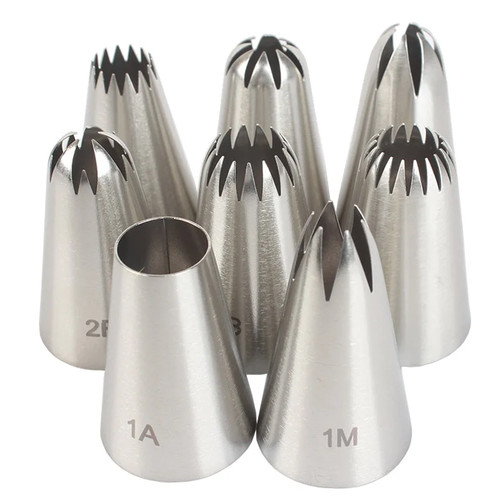 8pcs piping nozzles set - 8pcs,