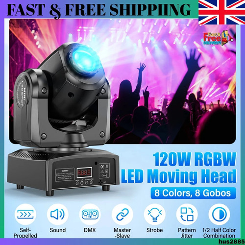 120w rgbw moving - 120w, head