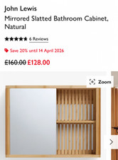 Brand new bathroom cabinet