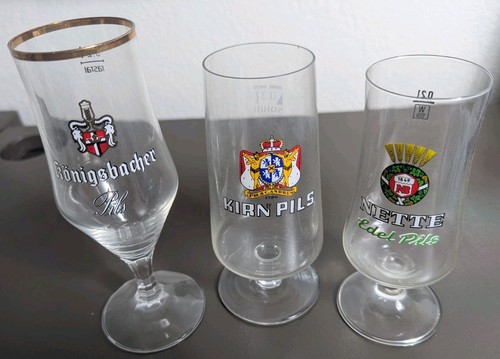 Lot vintage beer glasses - lot, of