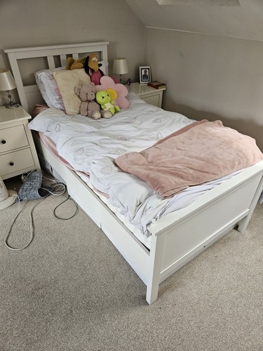 Hemnes ikea single white - hemnes,