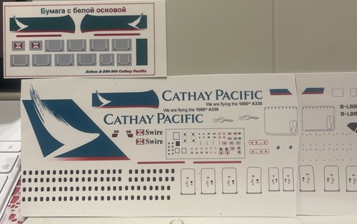 1/144 scale model airliner
