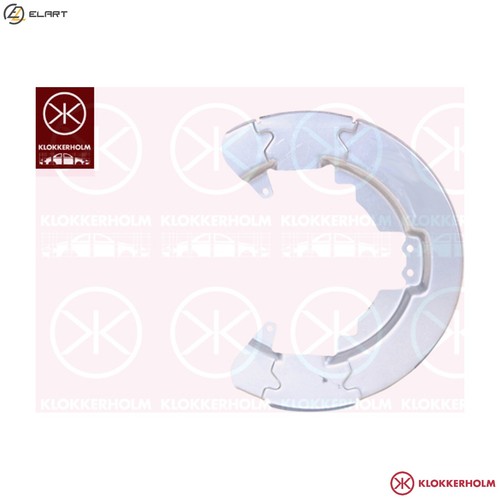 Splash guard brake - guard, disc