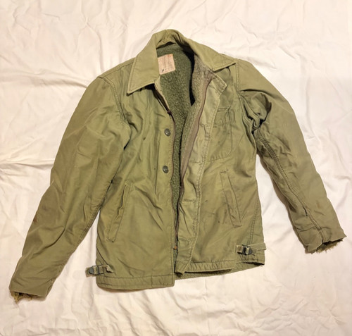 Usn deck jacket vtg - deck,