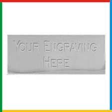 ENGRAVED METAL TROPHY PLAQUE