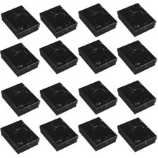 TRIXES 16PK Black Marble Jewellery Gift Box Set Display Weddings Christmas