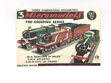 Micromodels Pre-Grouping Series M.R Princess of Wales GWR Atlantic City of Truro