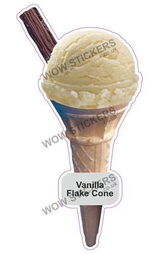 Ice cream van - , sticker