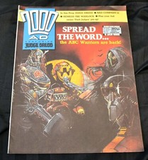 2000AD Comic Issue Prog 556 09/01/88 January 9th 1988 ABC Warriors are Back!