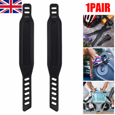2Pcs Anti- Pedal Strap Exercise Bike Foot Straps Gym Bike Stationary Strap UK