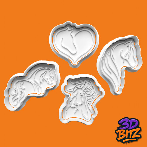 Horse cookie cutter - cookie,