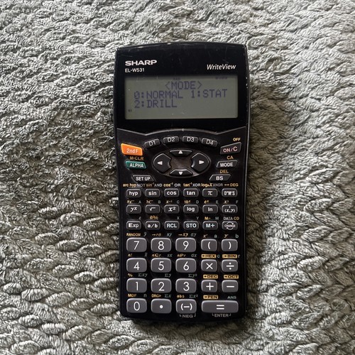 Sharp w531 scientific - el-w531,
