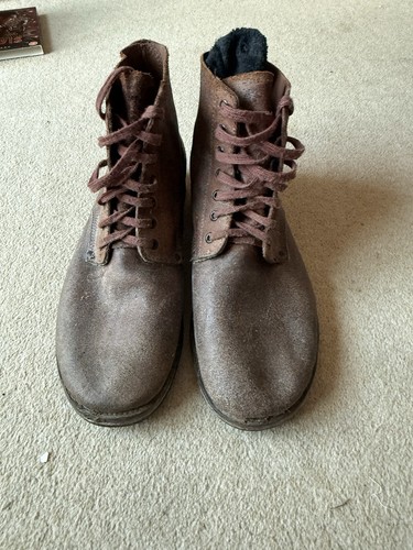 Army ww2 ankle - boots, size