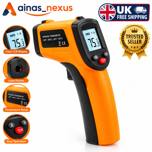 Digital infrared thermometer - infrared,