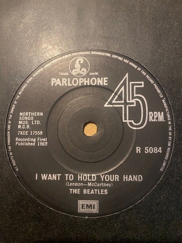 The beatles want hold - the,