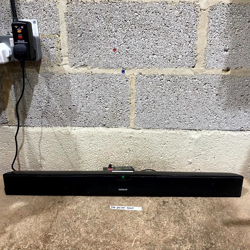 Hitachi axs014btu soundbar - hitachi,