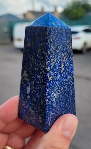 Lapis lazuli tower crystal - lazuli,