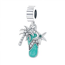 Flip-Flop Charm Bead -