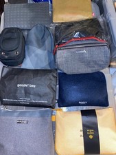 10 AIRLINE AMENITY KITS VARIOUS AIRLINES ALL GOOD CONDTION 1 BRITISH AIRWAYS VIR