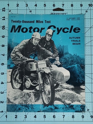 1962 motor cycle magazine - 1962,