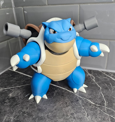 Pokemon printed blastoise - pokemon, 3d