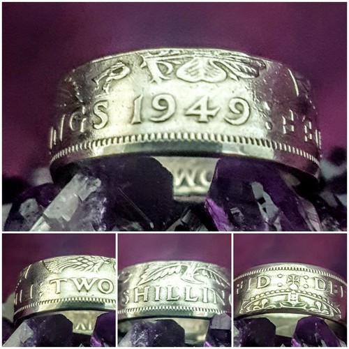 Coin ring 1949 two - 1949, shillings