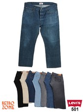 LEVI LEVIS 501 JEANS DENIM MENS VINTAGE GRADE A W34 W36 W38 W40 W42 W44 W46