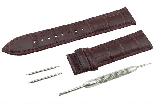 Dark brown genuine leather - brown,