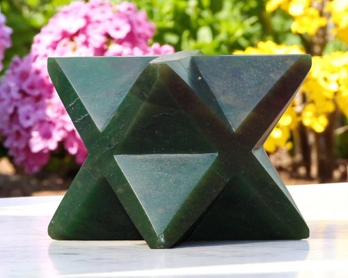 Large green vivianite crystal - green,
