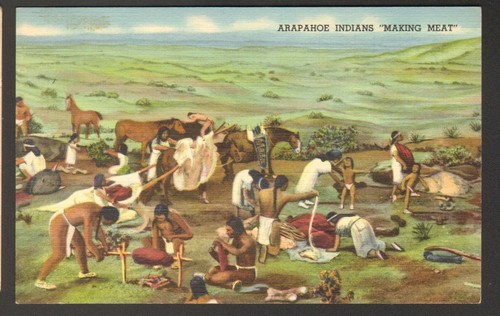 Unused postcard arapahoe - unused,