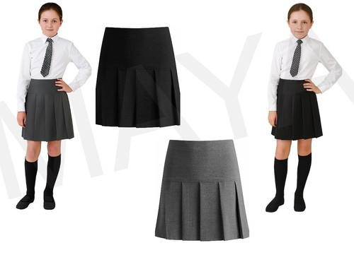 Girls all round - pleated, school