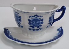 Blue & White Tea Cup and