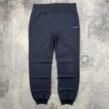 Vintage 80s Adidas Originals Trousers W35 L32 Grey Cuffed made in Hong Kong