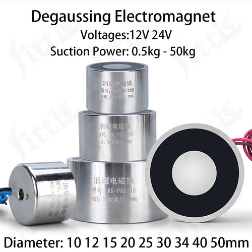 12v 24v degauss solenoid - dc,