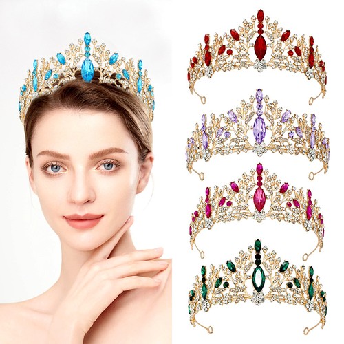 Colorful rhinestone bridal - colorful,