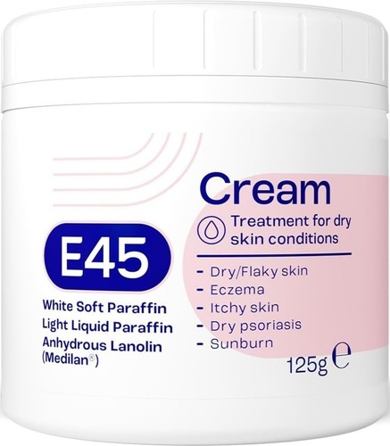 E45 cream 125g moisturiser - ,